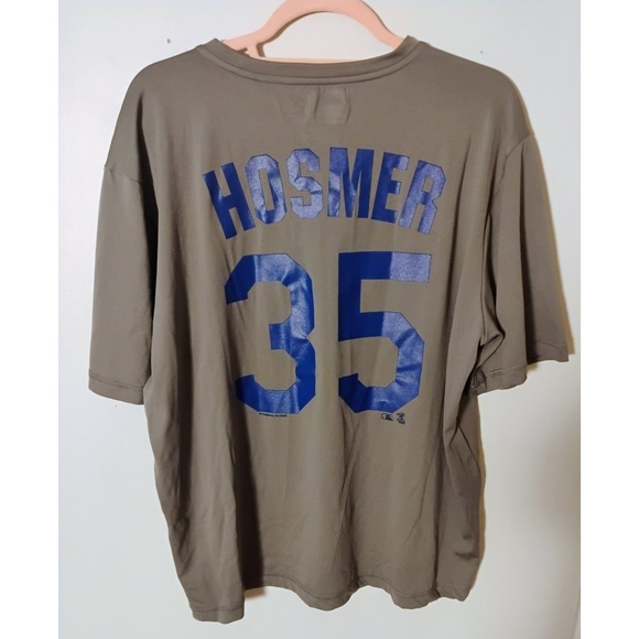 MLB Kansas City Royals Eric Hosmer #35 T-Shirt Men's XL TX3 Cool Gray... - Picture 2 of 6